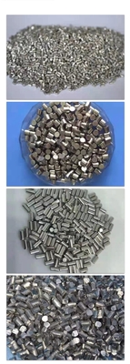 Titanium Pellets,Particles 4N purity Dia3x3mm 3x6mm For Evaporation Coating
