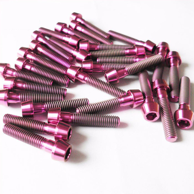 Titanium Bolts GR5 TC4 Ti-6al-4v Titanium Fastener for Automobiles and Motorcycles