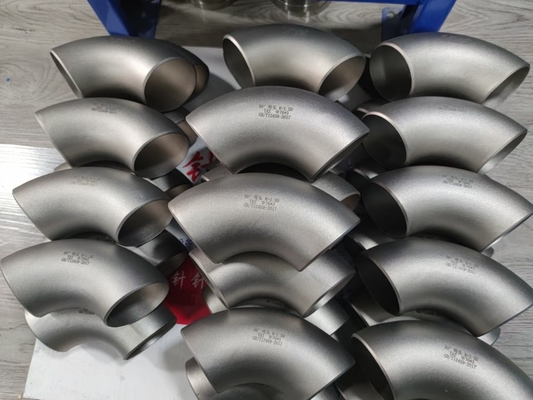 ASME B16.9 Titanium Pipe Fittings Elbow And Nikel Pipe Fittings