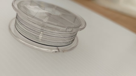 ternary nitinol NiTiCu wire 40um diameter for wearable robot actuator industrial