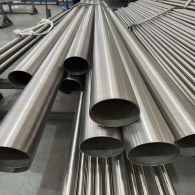 OD63mm Welded Titanium Pipes Gr1 For Car Titanium Exhaust Pipes